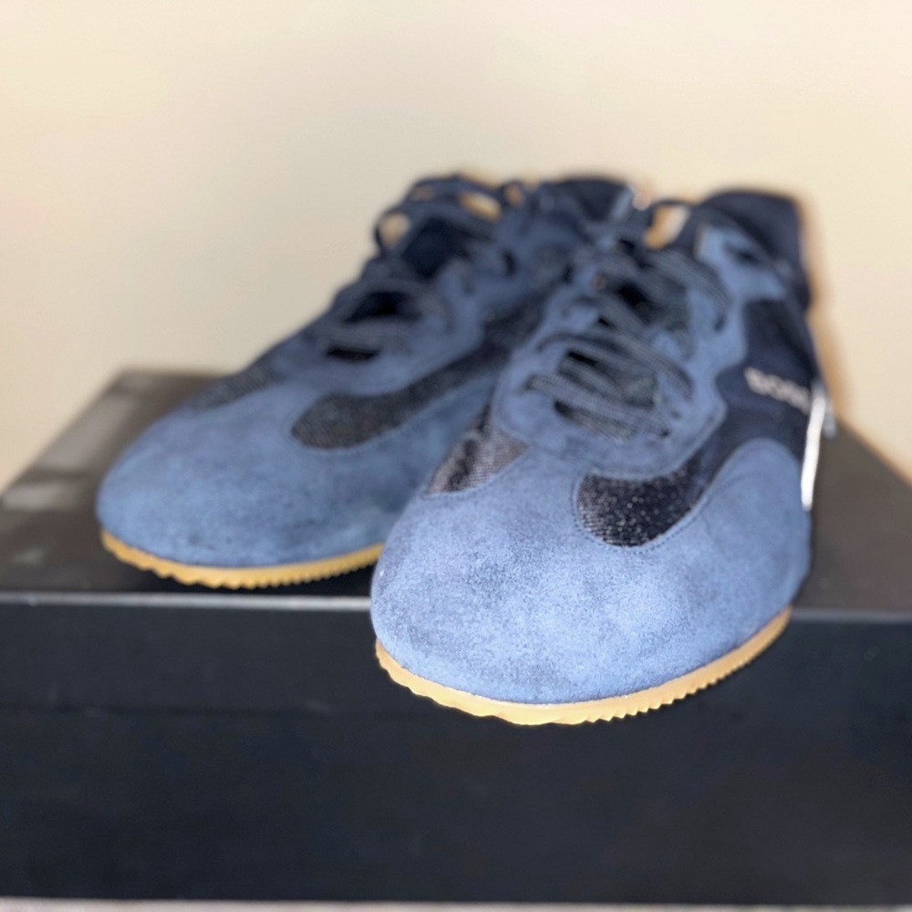 BOSS Men’s Shoes, Navy, Size 12